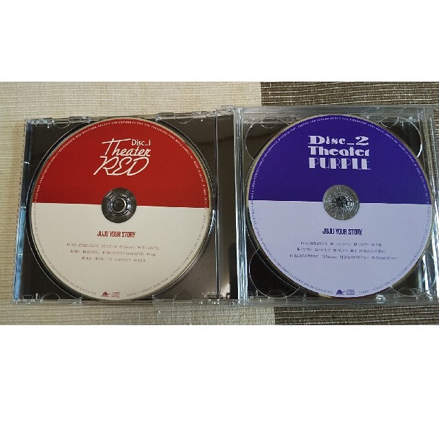 【美品】お値下げ JUJU YOUR STORY（初回生産限定盤）4CD+DVD エンタメ/ホビーのCD(ポップス/ロック(邦楽))の商品写真