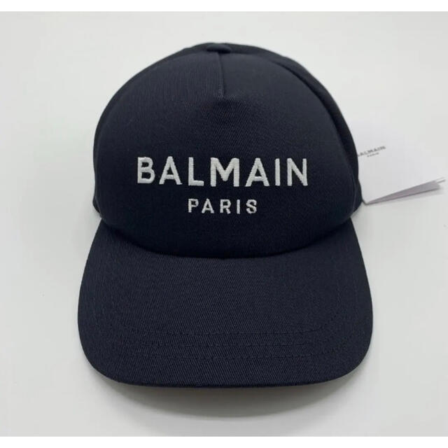 BALMAIN - 定価43000円□BALMAIN バルマン□ロゴ刺繍 ベースボール