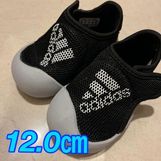 アディダス(adidas)のadidas ベビーサンダル黒　12.0㎝(サンダル)