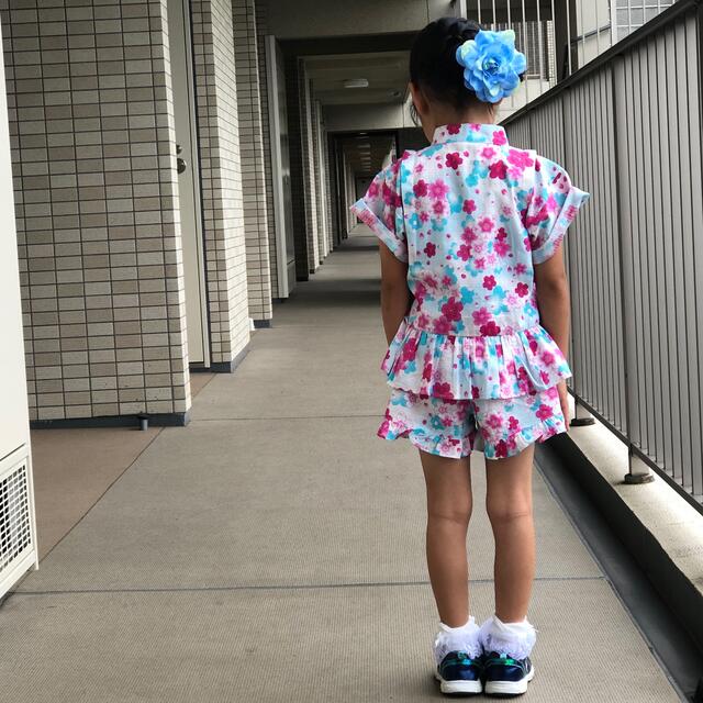 motherways(マザウェイズ)の甚平120 キッズ/ベビー/マタニティのキッズ服女の子用(90cm~)(甚平/浴衣)の商品写真