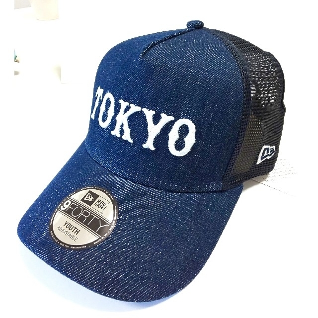 NEW ERA(ニューエラー)のニューエラ キャップ 子供･女性 新品タグ付き 非売品 美品 キッズ/ベビー/マタニティのこども用ファッション小物(帽子)の商品写真