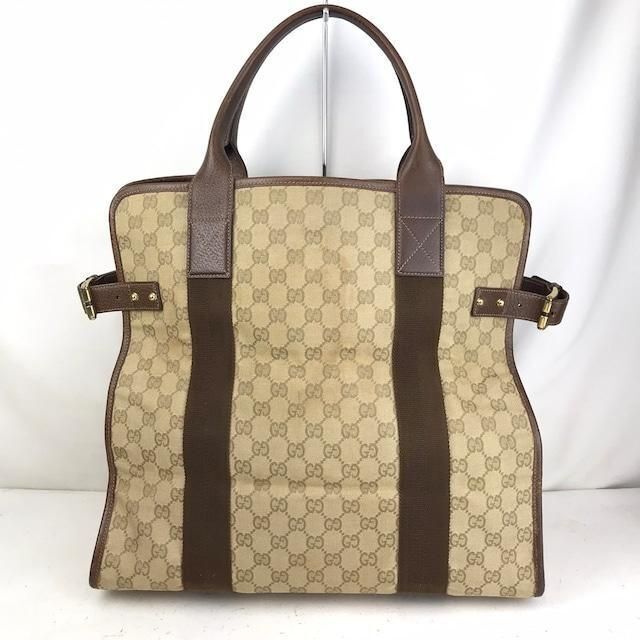 GUCCI グッチ GGキャンバス トートバッグ ブラウン 115517 無料発送