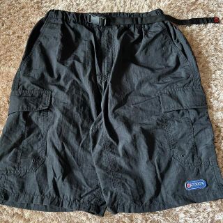 アウトドアプロダクツ(OUTDOOR PRODUCTS)のCiaopanic  OUTDOOR ハーフパンツ　黒　エル(ショートパンツ)