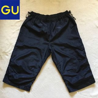 ジーユー(GU)のGU/ ジーユー ナイロン調 ハーフパンツ ショートパンツ M(ショートパンツ)