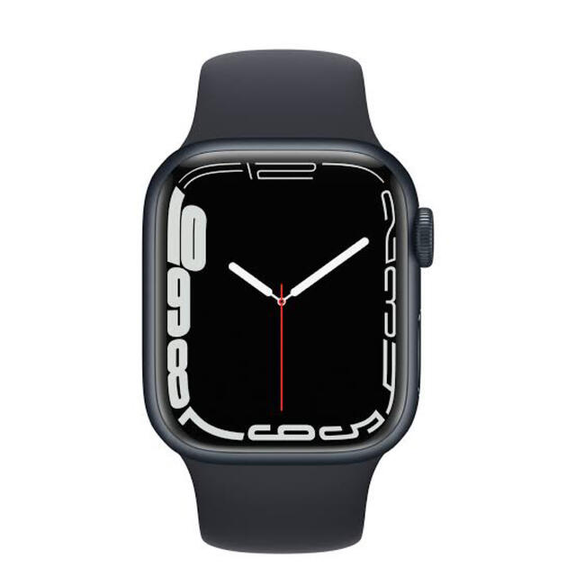 Apple Watch - APPLE WATCH7 41mmミッドナイト アルミニウム GPSモデル