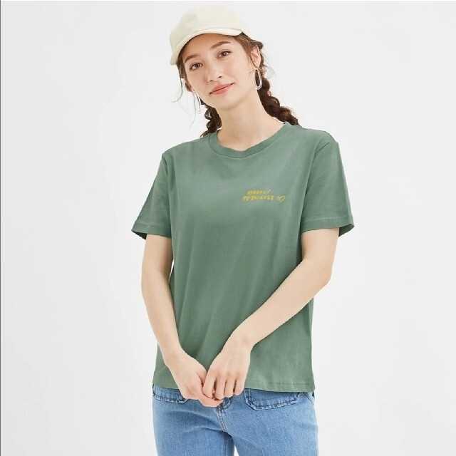 【MONCLER】新品・未使用 Tシャツ 深緑