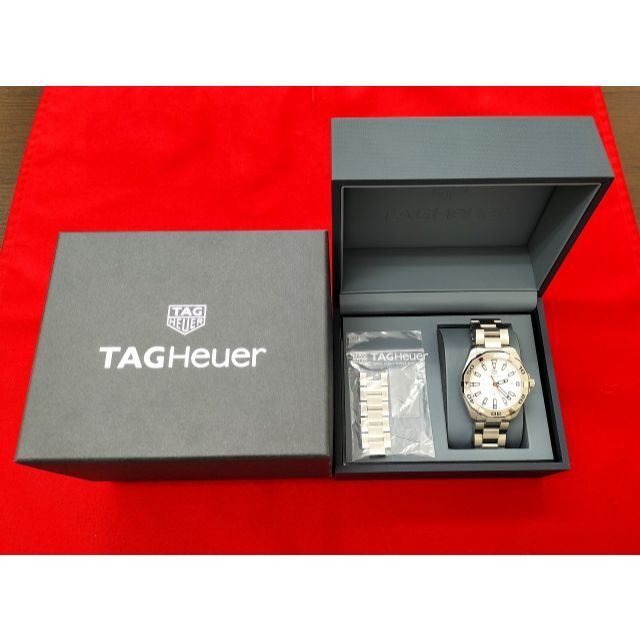 TAG Heuer(タグホイヤー)の★2022年7月2日購入★国内正規品　美品タグ・ホイヤー アクアレーサー メンズの時計(腕時計(アナログ))の商品写真