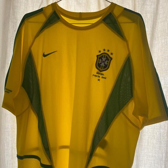 NIKE サッカー　ブラジル代表　2002 レプリカユニフォーム