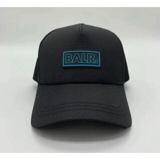 22SS■BALR. ■ロゴパッチ付きキャップ■B6110 1032■ブラック(キャップ)