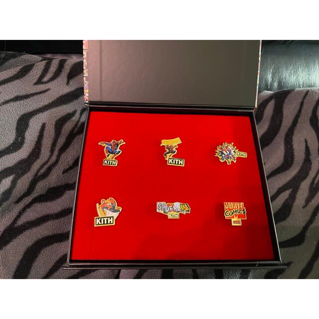 Marvel x Kith Spider-Man Enamel Pin Set 2