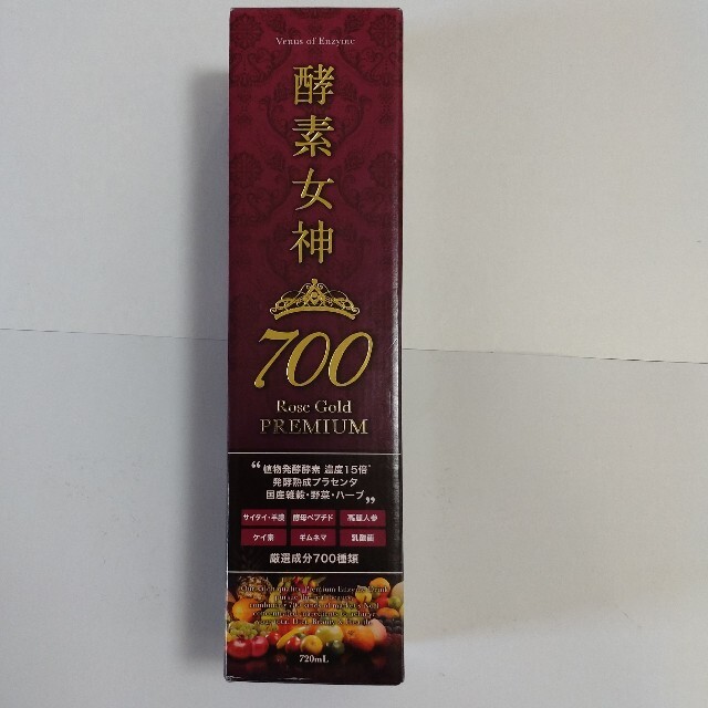 酵素女神700 Rose Gold PREMIUM 720ml×1本 食品/飲料/酒の飲料(その他)の商品写真