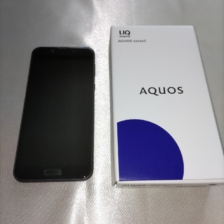 新品未使用AQUOS sense2  SHV43 UQ mobile ブラック