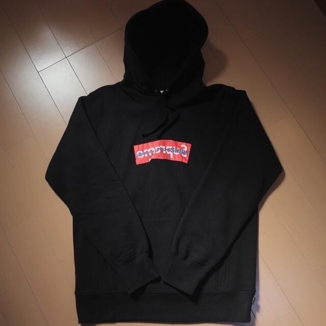 新品タグ付 Supreme コムデギャルソン Box Logo パーカー M