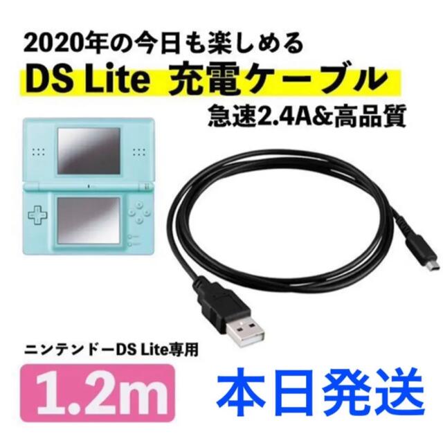 本日発送Nintendo 3DS2DS対応 充電器ケーブルpi