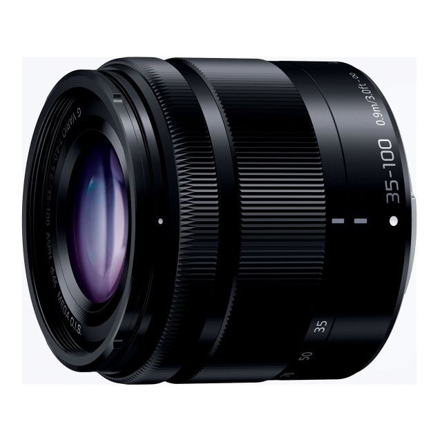 新品 LUMIX 35-100mm F4.0-5.6 ブラック キタムラ購入スマホ/家電/カメラ