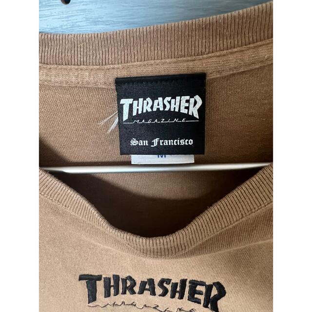 THRASHER(スラッシャー)のスラッシャー　ブラウン　M メンズのトップス(Tシャツ/カットソー(半袖/袖なし))の商品写真