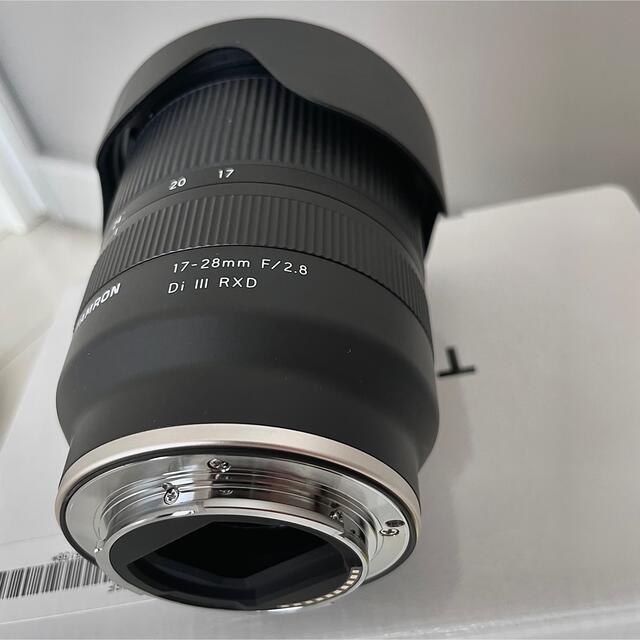 TAMRON(タムロン)の【美品】TAMRON レンズ 17-28F2.8 DI III RXD スマホ/家電/カメラのカメラ(その他)の商品写真