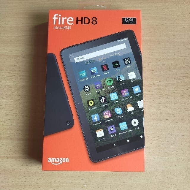 【新品】amazon fire HD 8 32GB ブラック 第10世代 スマホ/家電/カメラのPC/タブレット(タブレット)の商品写真