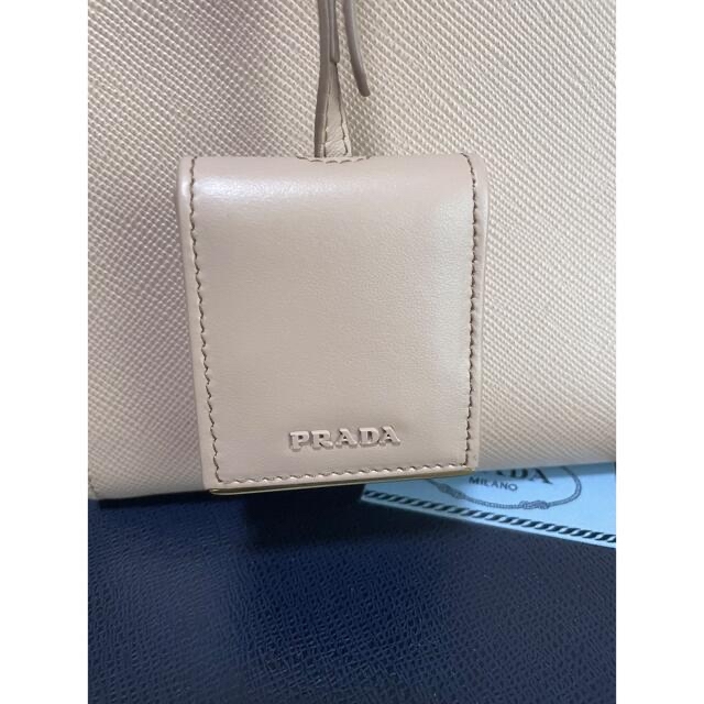 PRADA ハンドバッグ　ピンクベージュ