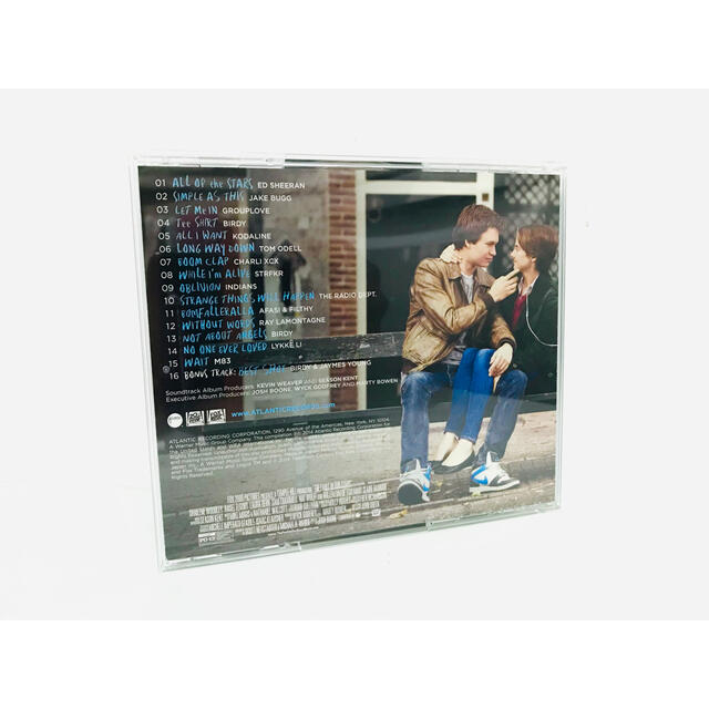 【新品同様】映画『きっと、星のせいじゃない。』サントラCD／国内盤／エドシーラン エンタメ/ホビーのCD(映画音楽)の商品写真