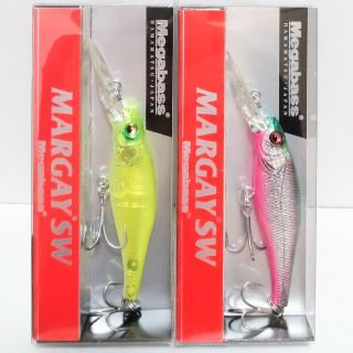 メガバス(Megabass)のNo.757【新品】メガバス　シンキングミノー　マーゲイSW　シーバス(ルアー用品)