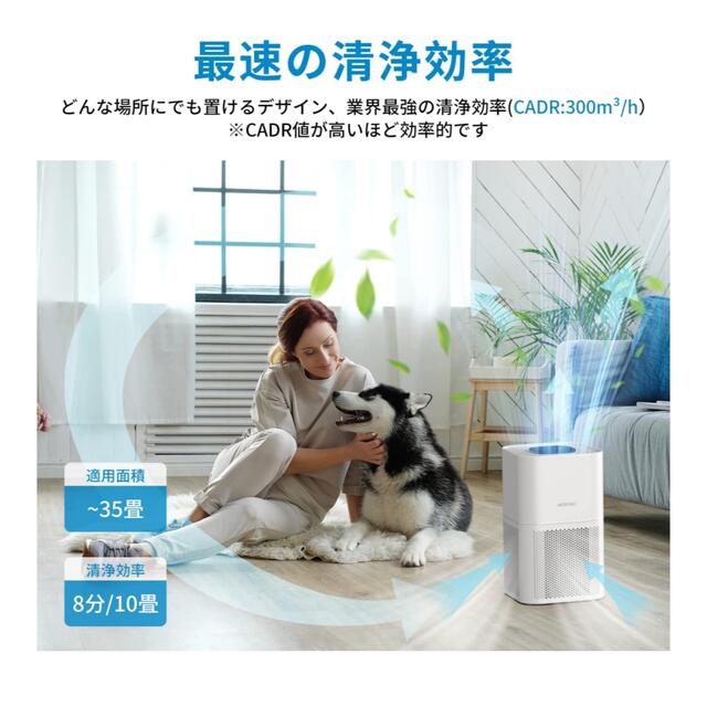 円高還元 AIRROBO AR400 HEPA 35畳 空気清浄機 空気清浄器