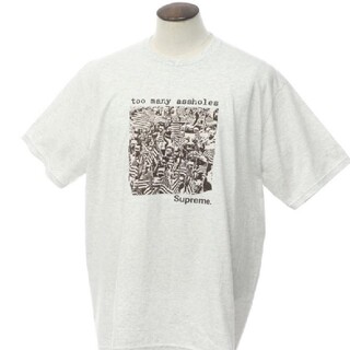 シュプリーム Tシャツ・カットソー(メンズ)（グレー/灰色系）の通販 