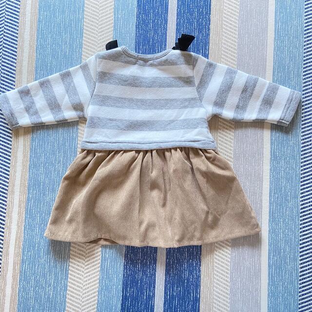 POLO RALPH LAUREN(ポロラルフローレン)のるる様専用/POLObaby/裏起毛ワンピース/70 キッズ/ベビー/マタニティのベビー服(~85cm)(ワンピース)の商品写真