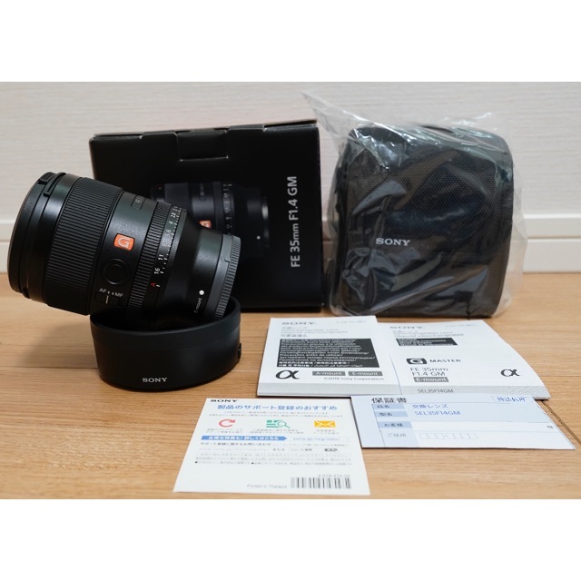 美品】SONY FE 35mm F1.4 GM SEL35F14GM 保証有 【好評にて期間延長 ...