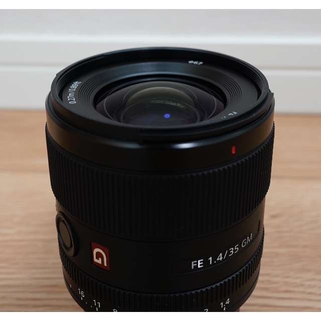 SONY(ソニー)の【美品】SONY FE 35mm F1.4 GM SEL35F14GM 保証有 スマホ/家電/カメラのカメラ(レンズ(単焦点))の商品写真