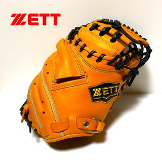 ZETT - ☆美品 ゼット ZETT 軟式野球用 キャッチャーミット グローブ 手口逆巻き