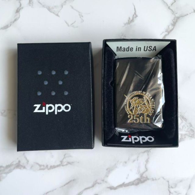 未使用・激レア★エヴァンゲリオン 25th Anniversary Zippo