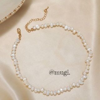 アーカー(AHKAH)の❍PearlNecklace　gold　18Kコーティング❍(ネックレス)