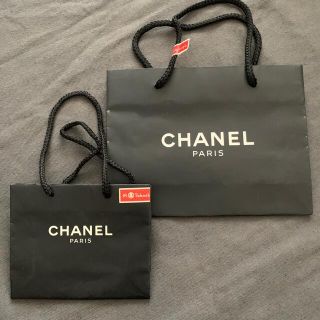 シャネル(CHANEL)のCHANELショップ袋2点セット(ショップ袋)