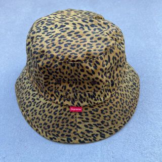 シュプリーム(Supreme)のSUPREME barbour Waxed Crusher Leopard(ハット)