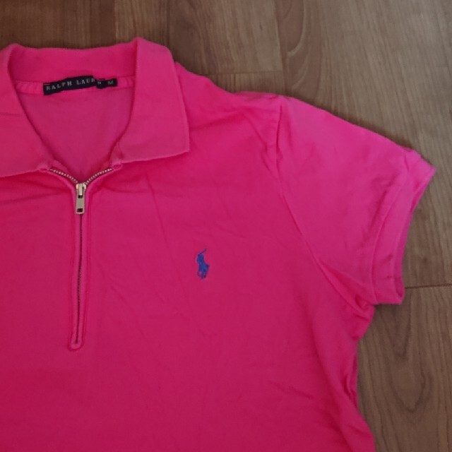 Ralph Lauren(ラルフローレン)の新品☆ラルフローレン ショッピン ピンク ポロシャツ レディースのトップス(ポロシャツ)の商品写真