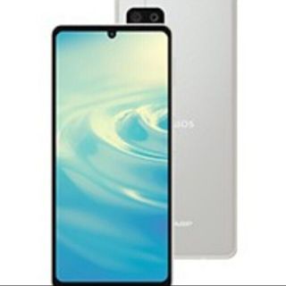 アクオス(AQUOS)のAQUOS sense6 SH-M19 4GB/64GB シルバーSH-M19A(スマートフォン本体)