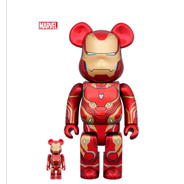 エンタメ/ホビーBE@RBRICK IRON MAN MARK 50 100％ & 400％