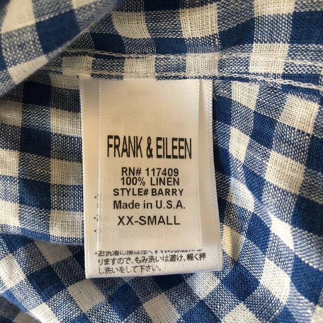 Frank&Eileen(フランクアンドアイリーン)の未使用‼︎  フランクアンドアイリーン　リネン　xxs Frank＆Eileen レディースのトップス(シャツ/ブラウス(長袖/七分))の商品写真