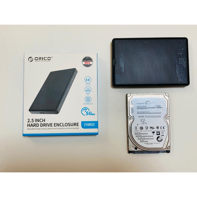 ポイント5倍 高速SSHD テレビ用ハードディスク大容量 1TB/外付HDD
