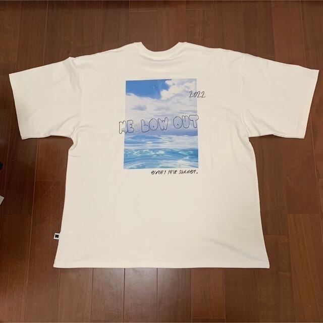 Naptime フォトプリントBIG T-SHIRTS WHITE