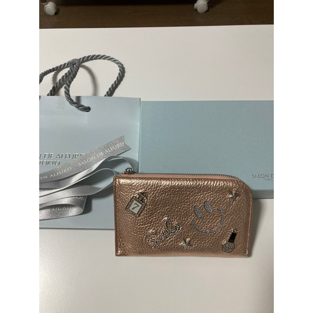 安心発送】 SALON DE ALFURD ルクーチェ L字ファスナー 長財布 asakusa