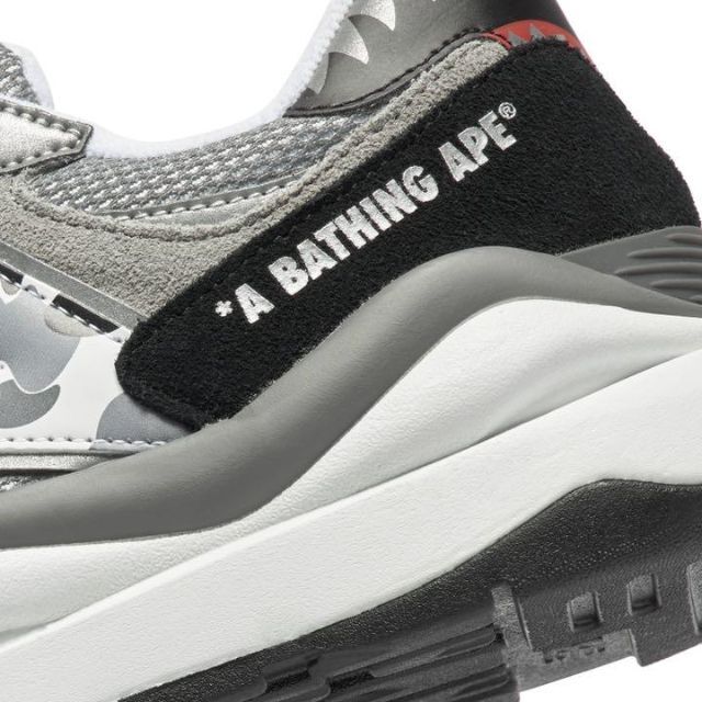 A BATHING APE(アベイシングエイプ)のBAPE X NEW BALANCE 5740 GRAY グレー 28cm メンズの靴/シューズ(スニーカー)の商品写真