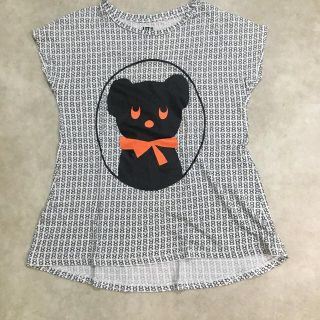 ユニクロ(UNIQLO)のキッズTシャツ(girls) 2枚セット(Tシャツ/カットソー)