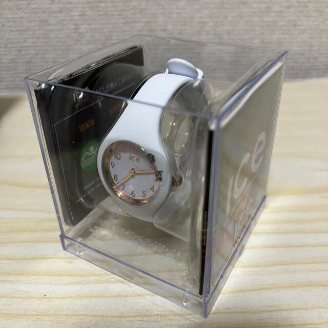 ice watch(アイスウォッチ)のice whatch ミニ ice glam ローズゴールド ホワイト レディースのファッション小物(腕時計)の商品写真