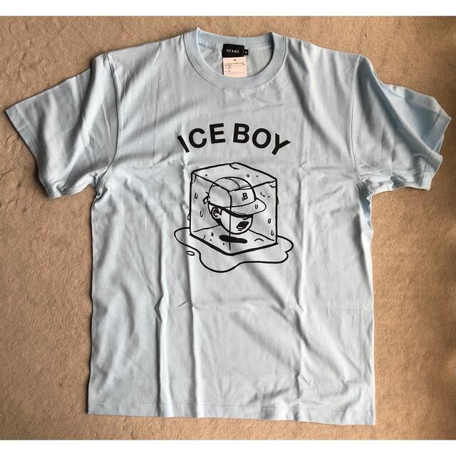 paperboy BEAMS 別注 ICE HEAD T-Shirt SAX