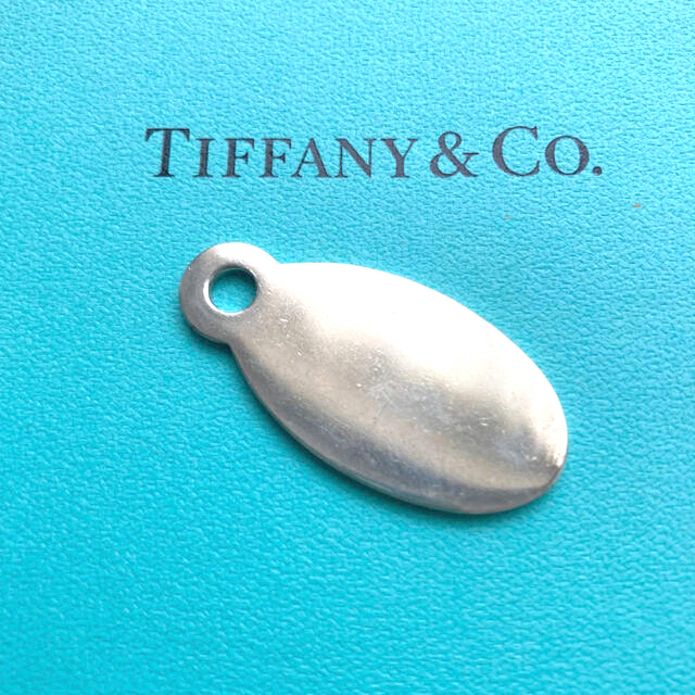 Tiffany.Co　ティファニー　オーバルタグ　ネックレス