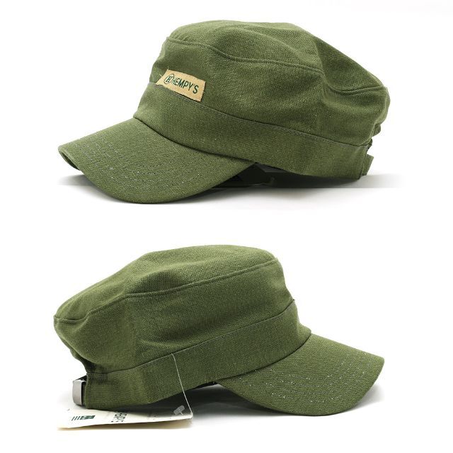ワークキャップ 帽子 ヘンピーズ Freedom グリーン フリー FFG メンズの帽子(キャップ)の商品写真