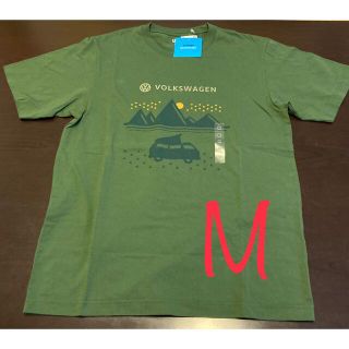 ユニクロ(UNIQLO)のユニクロ UT ブランズフォルクスワーゲン GREEN M ブランズT(Tシャツ/カットソー(半袖/袖なし))