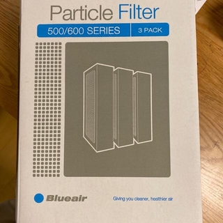 ブルーエア　Particle Filter 500/600用　3個パック(空気清浄器)